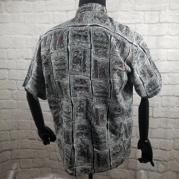 Van Thanh Mens Short Sleeve Medium Button-Up - Picture 3 of 5